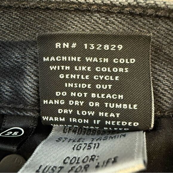 GRLFRND Yasmin mid-rise skinny jean in Lust for Life - size 25 - Picture 12 of 14